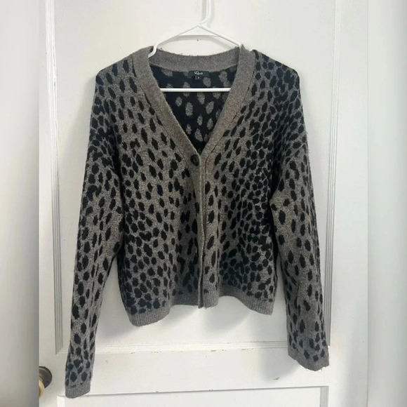 Rails Reese Cashmere Merino
Wool Cardigan Dalmatian Size S $298 - Picture 1 of 8